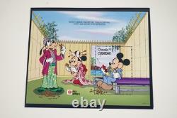 Worldwide Disney 1991 Collection Of 185 Stamps & 70 Sheets All Mint In Album