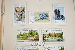 Worldwide G 1981-2000 Collection Of 2,750+ Stamps Mint & Used In Scott Album