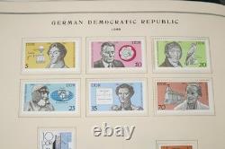 Worldwide G 1981-2000 Collection Of 2,750+ Stamps Mint & Used In Scott Album