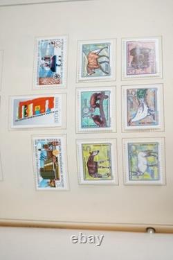 Worldwide G 1981-2000 Collection Of 2,750+ Stamps Mint & Used In Scott Album