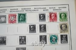 Worldwide Harris Ambassador Album Collection Of 3000+ Stamps Mint & Used A-u