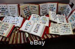 Worldwide Lifetime Stamp Collection 20,000+ 1950s-90s Mint Sets in 90 Albums