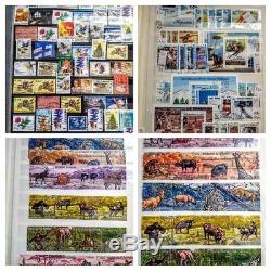 Worldwide MNH and Used Stamp Collection in 1 Album -All Different Many Countries