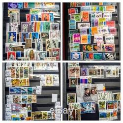 Worldwide MNH and Used Stamp Collection in 1 Album -All Different Many Countries