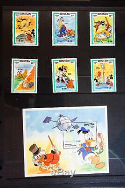Worldwide Mint Vintage Disney Stamp Collection in Album