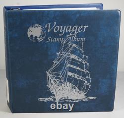 Worldwide N-p Collection Of 1,925+ Stamps Mint & Used Stored In Album