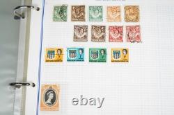 Worldwide N-p Collection Of 1,925+ Stamps Mint & Used Stored In Album