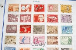 Worldwide N-p Collection Of 1,925+ Stamps Mint & Used Stored In Album