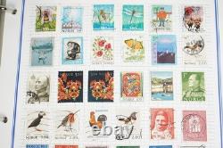 Worldwide N-p Collection Of 1,925+ Stamps Mint & Used Stored In Album