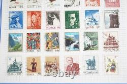 Worldwide N-p Collection Of 1,925+ Stamps Mint & Used Stored In Album