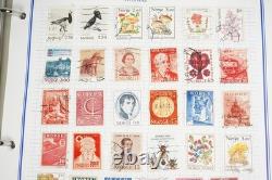 Worldwide N-p Collection Of 1,925+ Stamps Mint & Used Stored In Album