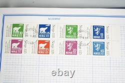 Worldwide N-p Collection Of 1,925+ Stamps Mint & Used Stored In Album