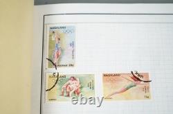 Worldwide N-z Collection Of 2,275 Stamps Mint & Used Stored In Harris Album