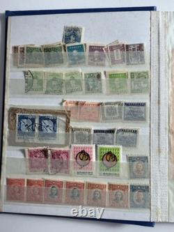 Worldwide Stamp Album Animals, Religion & Historic Figures, Estate Lot