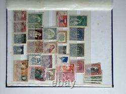 Worldwide Stamp Album Animals, Religion & Historic Figures, Estate Lot