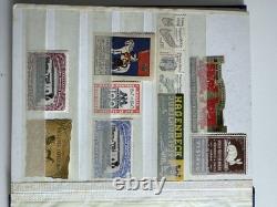 Worldwide Stamp Album Animals, Religion & Historic Figures, Estate Lot