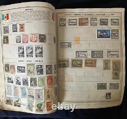 Worldwide Stamp Collection Ambassador Album By H E Harris 1962 Edition Huge