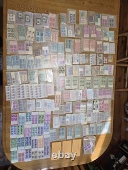 Worldwide Stamp Collection Classics, Plate Blocks, Mint & Revenues. CV 6k+