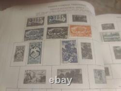 Worldwide Stamp Collection In 1952 Minkus Album. Great Boutique Value Offer