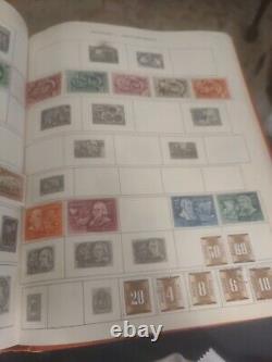 Worldwide Stamp Collection In 1952 Minkus Album. Great Boutique Value Offer