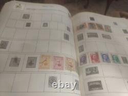 Worldwide Stamp Collection In 1952 Minkus Album. Great Boutique Value Offer