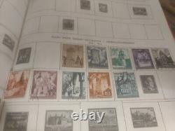 Worldwide Stamp Collection In 1952 Minkus Album. Great Boutique Value Offer