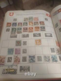 Worldwide Stamp Collection In 1952 Minkus Album. Great Boutique Value Offer