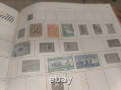 Worldwide Stamp Collection In 1952 Minkus Album. Great Boutique Value Offer