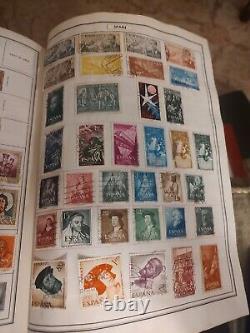 Worldwide Stamp Collection In HE Harris Ambassador Album Loaded With Great Ones