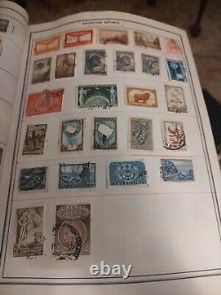 Worldwide Stamp Collection In HE Harris Ambassador Album Loaded With Great Ones