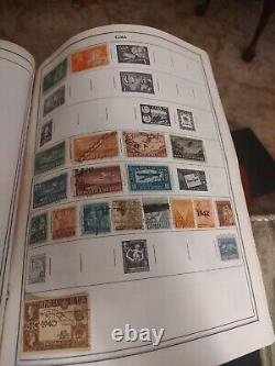 Worldwide Stamp Collection In HE Harris Ambassador Album Loaded With Great Ones