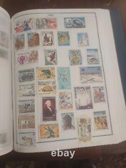 Worldwide Stamp Collection In Handsome HE Harris Album. Super Variety-Amazing