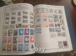 Worldwide Stamp Collection In Handsome HE Harris Album. Super Variety-Amazing