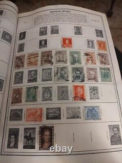 Worldwide Stamp Collection In He Harris Ambassador Album Loaded With Great Ones