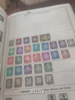 Worldwide Stamp Collection In New And Lodged Ambassador Album 1800s Forward A+++