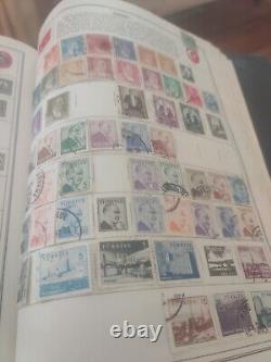 Worldwide Stamp Collection In New And Lodged Ambassador Album 1800s Forward A+++