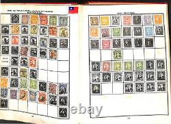 Worldwide Stamp Collection In Paramount Album to 1950, 600 Pages, Nice China