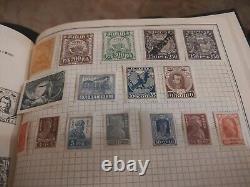 Worldwide Stamp Collection In Perfect 1935 Worldwide Album By Grossett & Dunlap