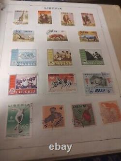 Worldwide Stamp Collection In University Album. Fascinating Group Of Countries