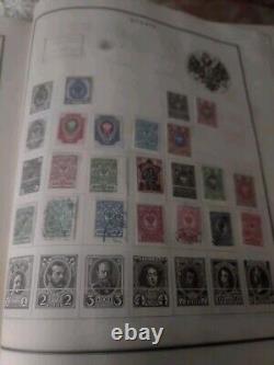 Worldwide Stamp Collection In Vintage 1944 Scott Modern Perfect Album. EXCITING