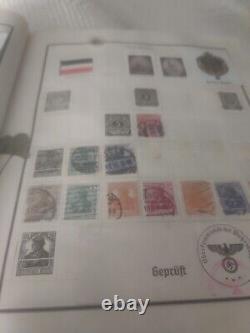 Worldwide Stamp Collection In Vintage 1944 Scott Modern Perfect Album. EXCITING