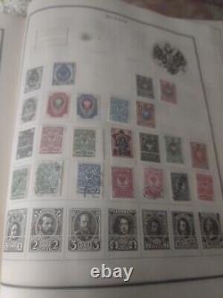 Worldwide Stamp Collection In Vintage 1944 Scott Modern Perfect Album. EXCITING