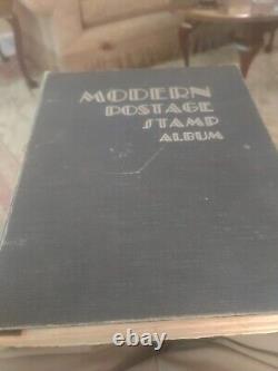 Worldwide Stamp Collection In Vintage 1946 Scott Modern Album. HUGE And Valuable