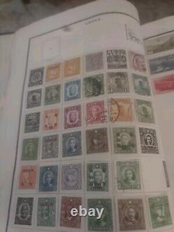 Worldwide Stamp Collection In Vintage 1946 Scott Modern Album. HUGE And Valuable