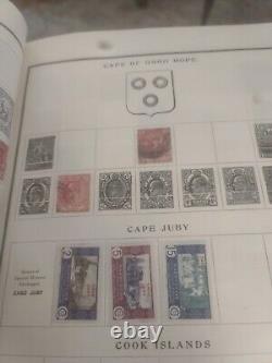 Worldwide Stamp Collection In Vintage 1946 Scott Modern Album. HUGE And Valuable