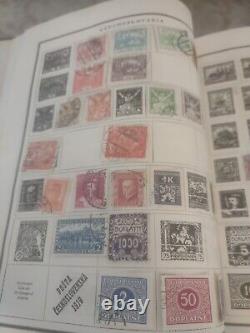 Worldwide Stamp Collection In Vintage 1946 Scott Modern Album. HUGE And Valuable