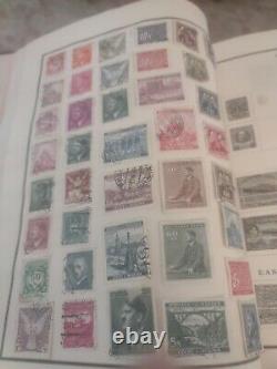 Worldwide Stamp Collection In Vintage 1946 Scott Modern Album. HUGE And Valuable