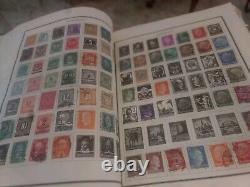 Worldwide Stamp Collection In Vintage 1946 Scott Modern Album. HUGE And Valuable