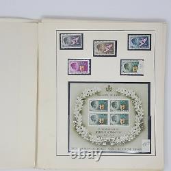 Worldwide Stamp Collection J. F. Kennedy Mint 94 Pages / 450+ Stamps in Album