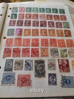 Worldwide Stamp Collection Magnificent In Every Detail. 1800s Forward. Super